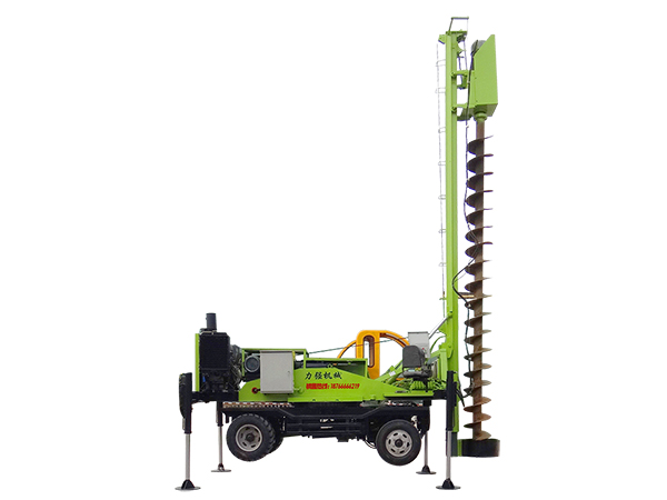 LQ360轮式打桩机