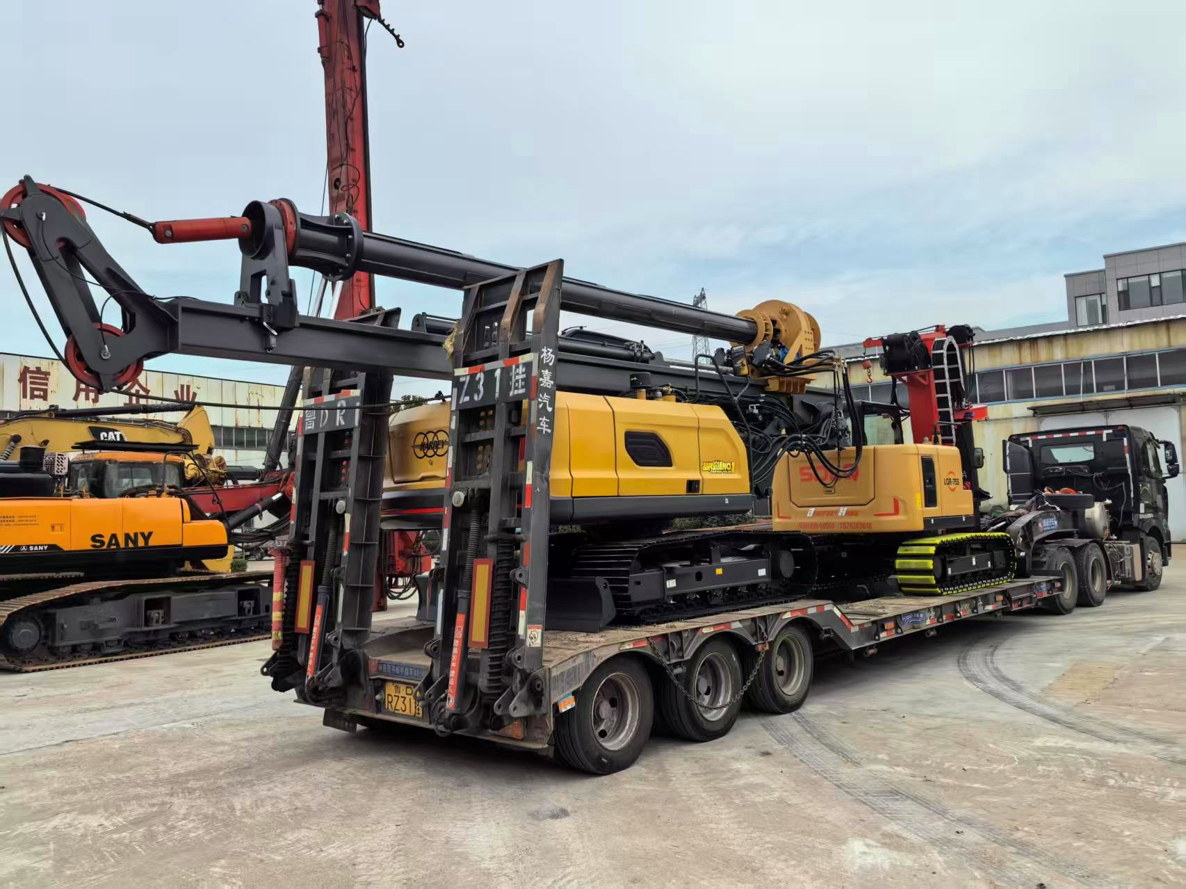 山东力强旋挖机闪耀泰国与波多黎各市场