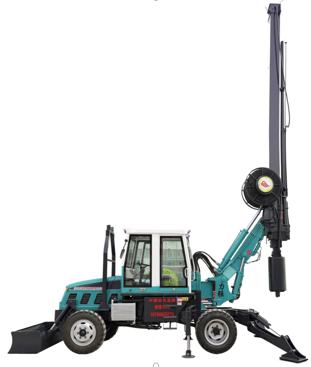 力强轮式旋挖机：基建工程中的灵活 “急先锋”